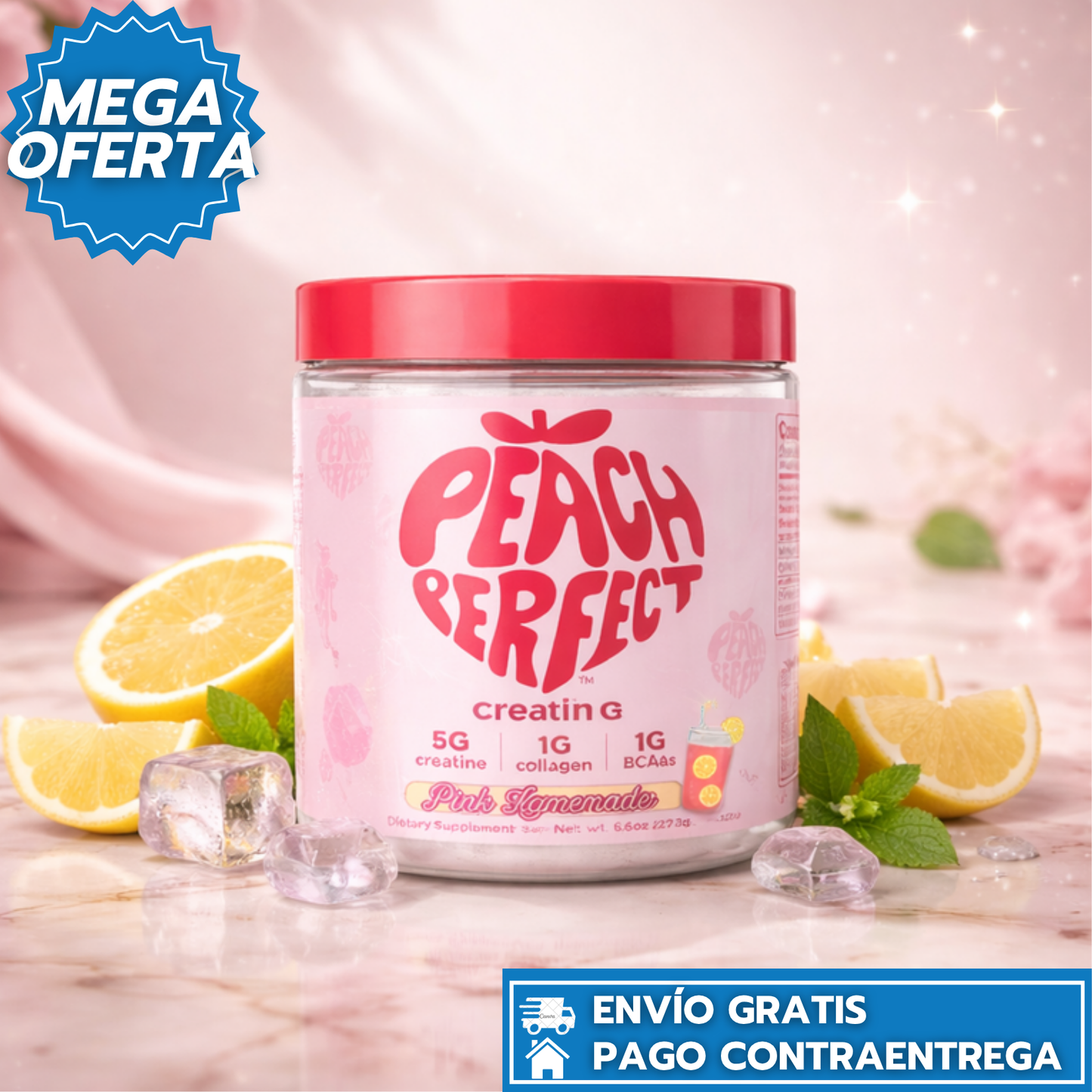 CREATINE: Aumenta Glúteos, Mejora la Firmeza Muscular y Potencia la Apariencia de la Piel Natural.🍑