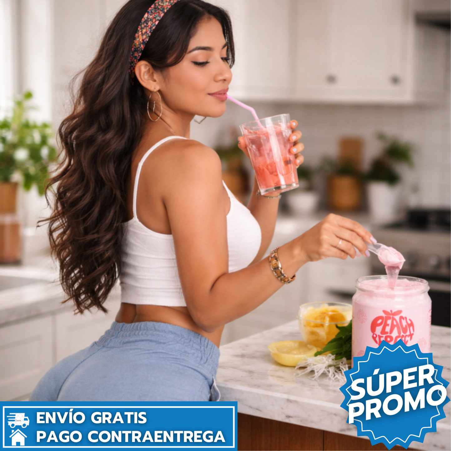 CREATINE: Aumenta Glúteos, Mejora la Firmeza Muscular y Potencia la Apariencia de la Piel Natural.🍑