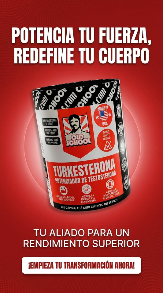 Turkesterone: Potencia Energía y Rendimiento